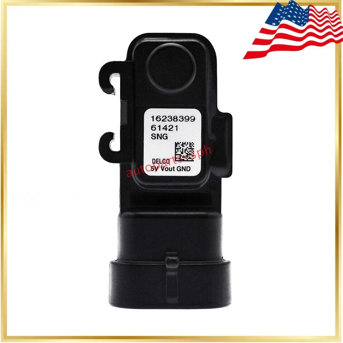 1PCS NEW FUEL PUMP TANK VAPOR VENT (EVAP) PRESSURE SENSOR AS302 16238399 for GMC
