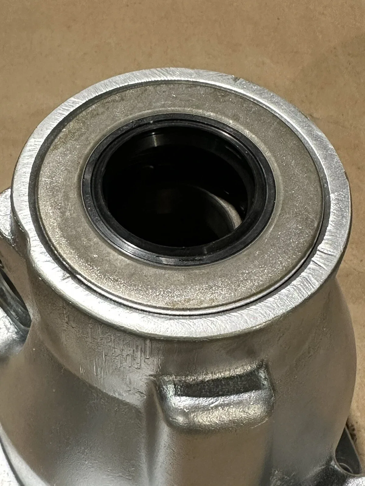Ford C4 Transmission Extension Housing Cast D0TP-7A040-A With Vent New Seal 1970 image 2