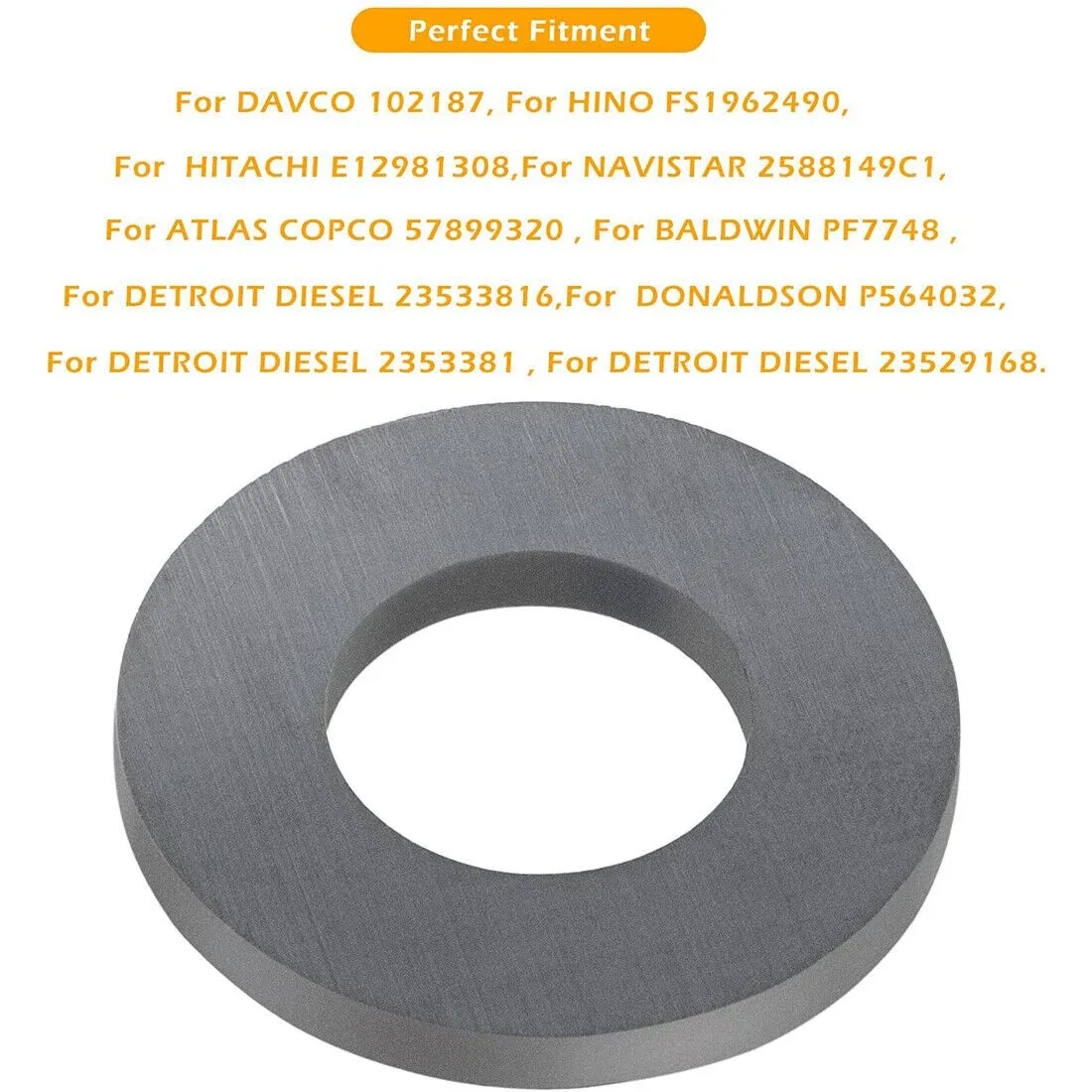 6.6L Duramax Diesel Allison 1000 Filters Fluid Oil Pan Magnet 29535617, 29539579 image 2