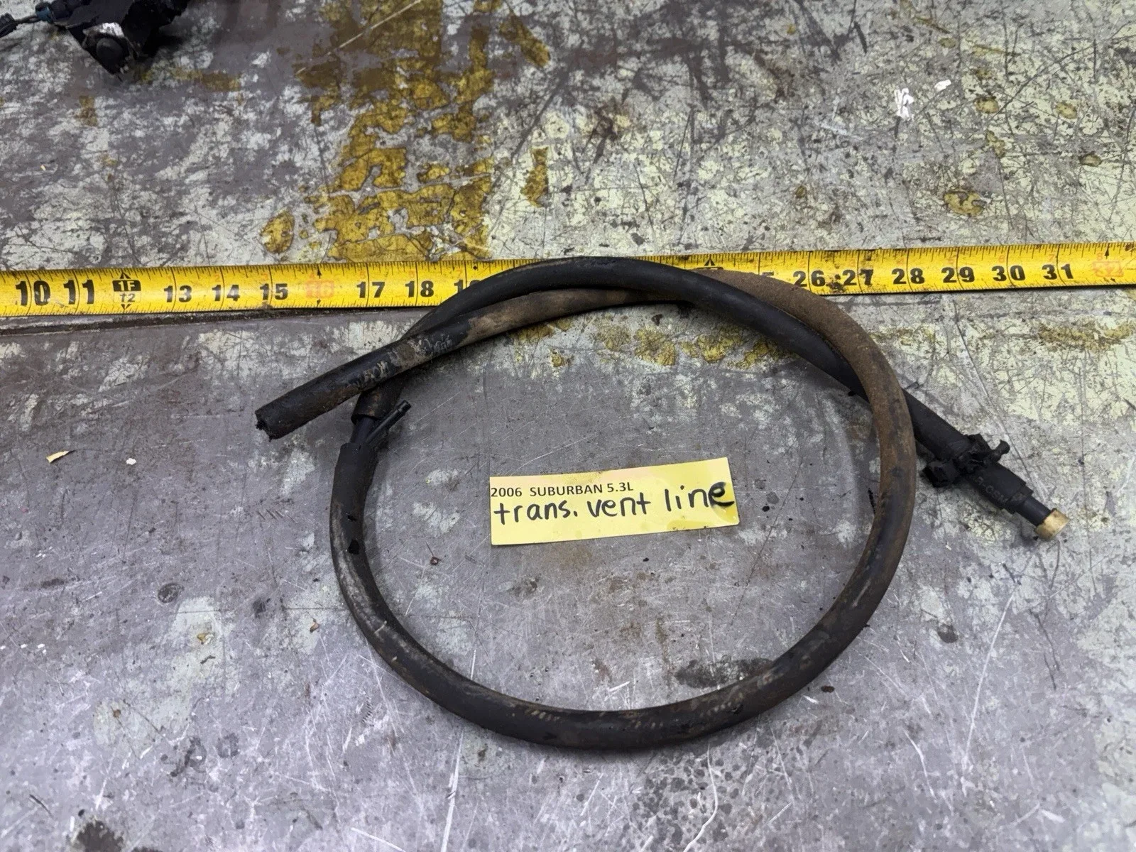 03-06 Gm truck Transmission Vent Line image 2