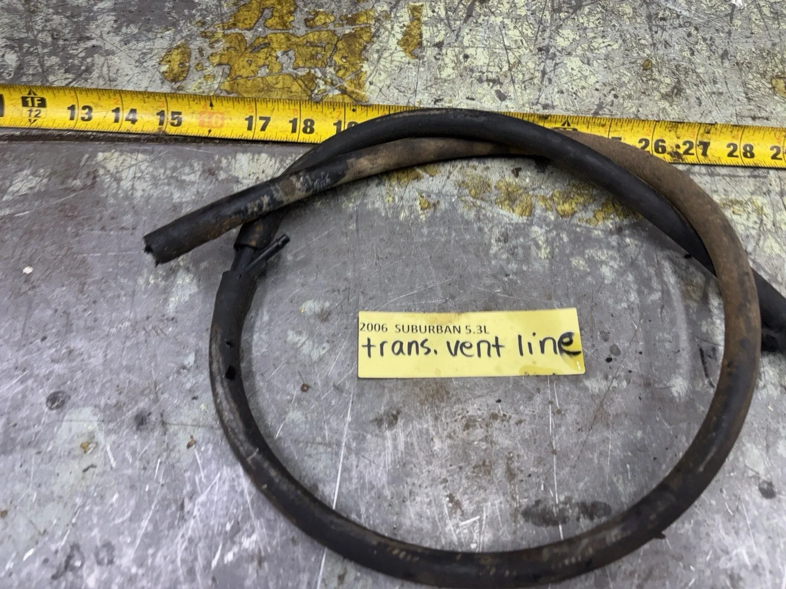 03-06 Gm truck Transmission Vent Line image 3