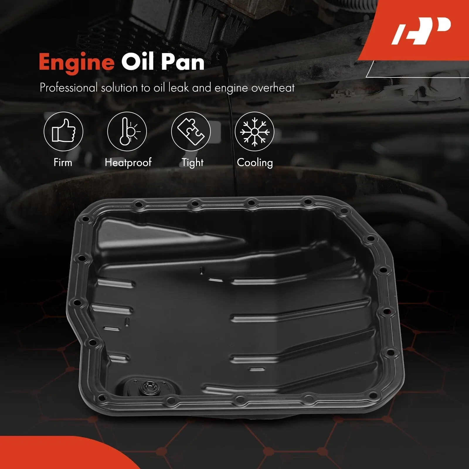 A-Premium Transmission Oil Pan for Toyota RAV4 2001-2012 Highlander Matrix Lexus image 3