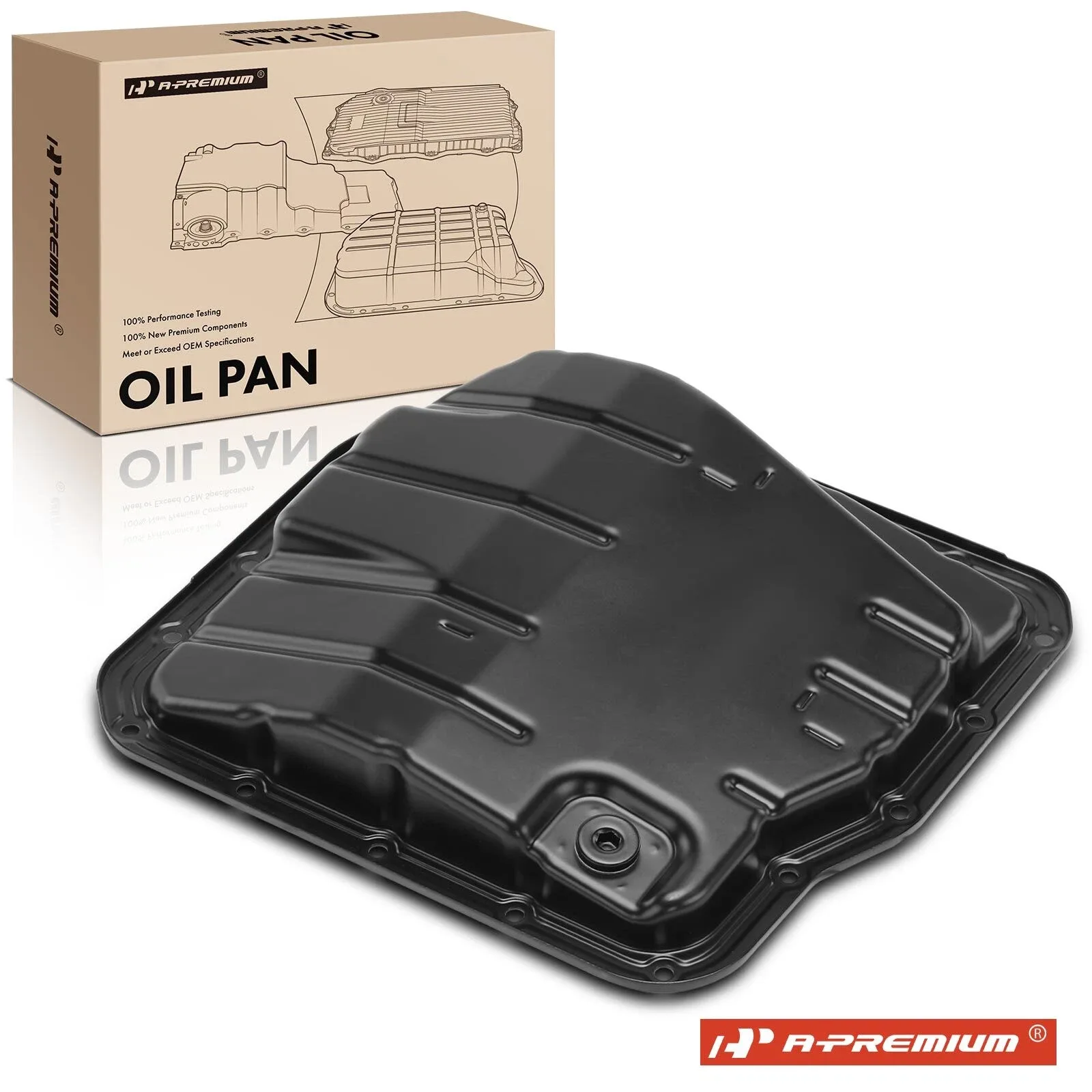 A-Premium Transmission Oil Pan for Toyota RAV4 2001-2012 Highlander Matrix Lexus