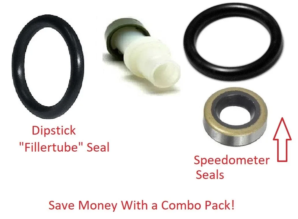 Combo Pack Vent Breather Tube+Dipstick/Speedo Seal GM TH-250/250C/350/350C TH350