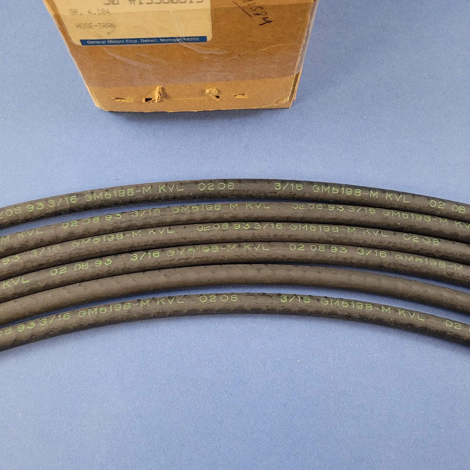6 NOS GM 15960319 1993-02 C/K Series Chevy Truck GM Transmission Vent HOSE 3/16" image 3