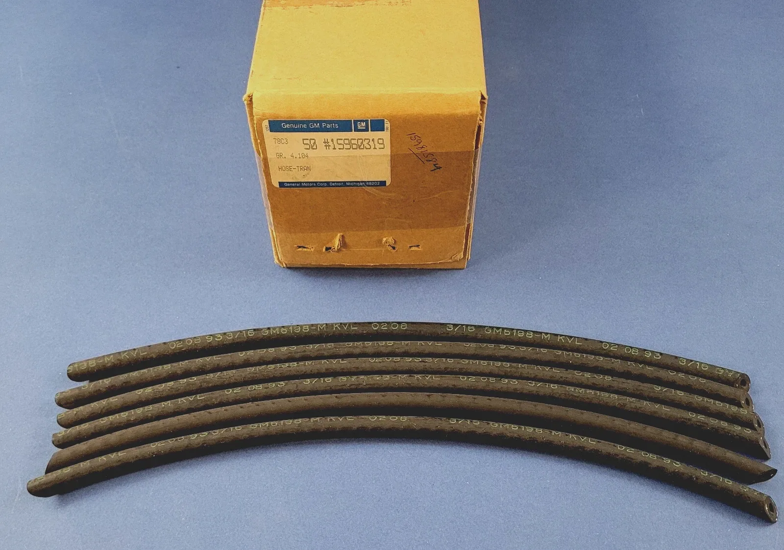 6 NOS GM 15960319 1993-02 C/K Series Chevy Truck GM Transmission Vent HOSE 3/16"