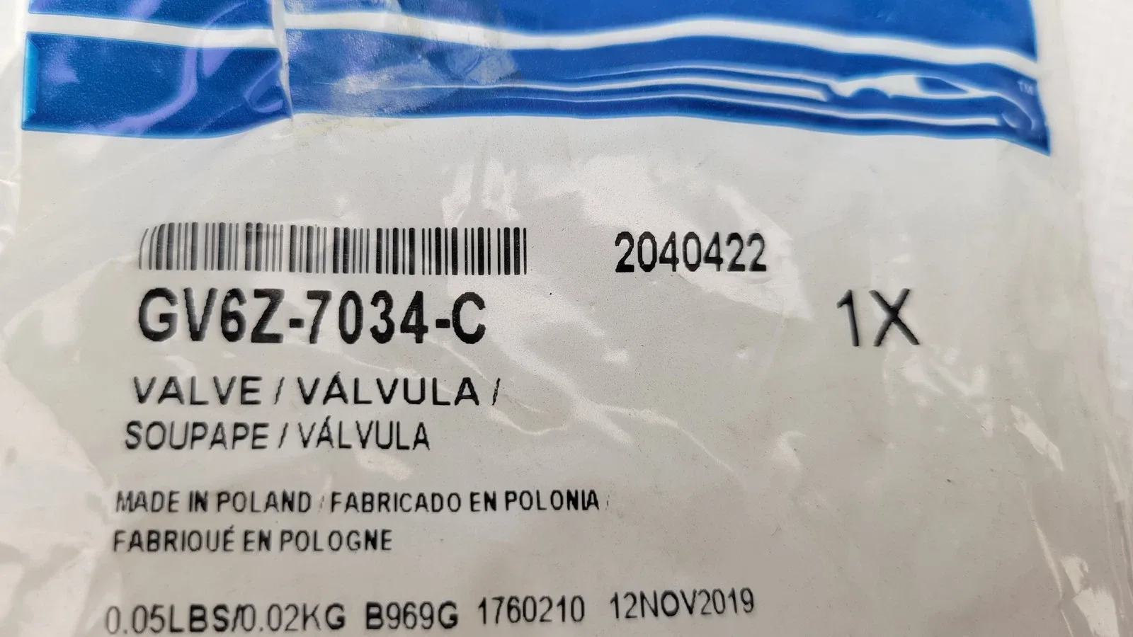 NEW OEM 2017-2018 Transit Connect Automatic Transmission Vent Valve GV6Z-7034-C image 4