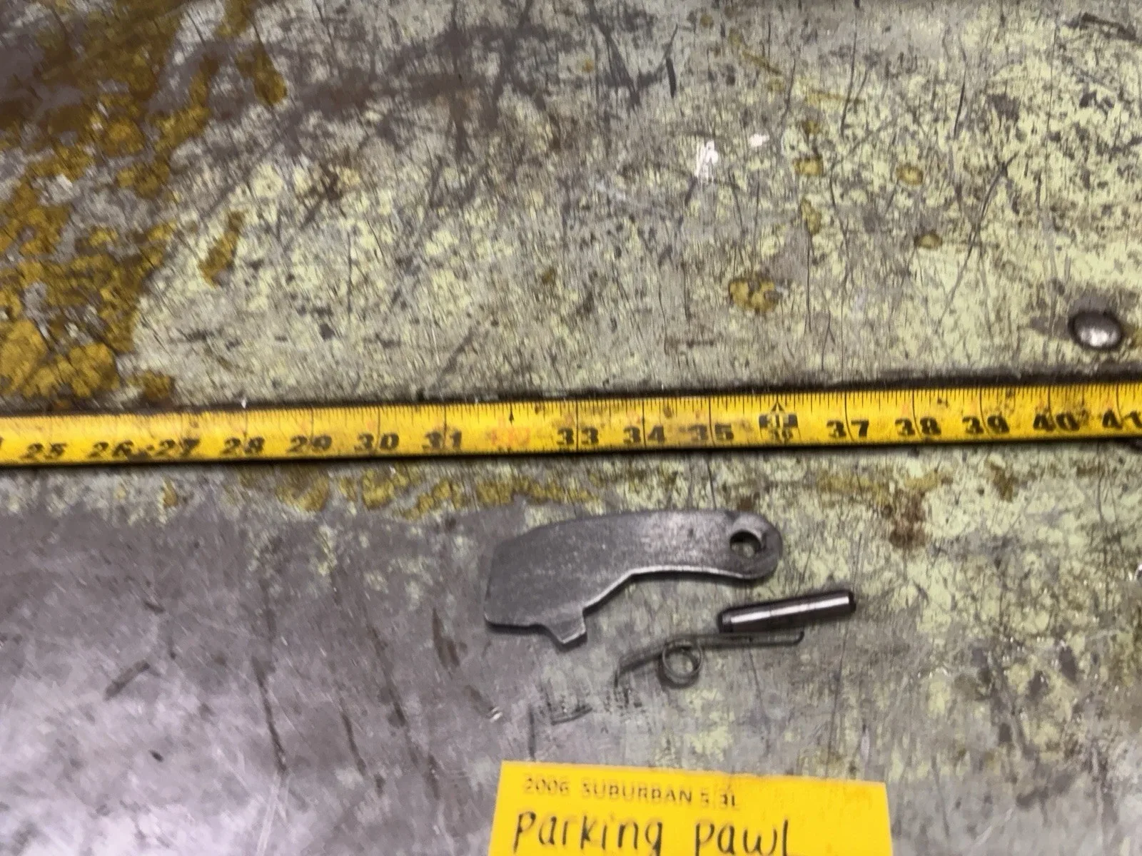 03-06 GM Truck Park Pawl With Spring And Pin