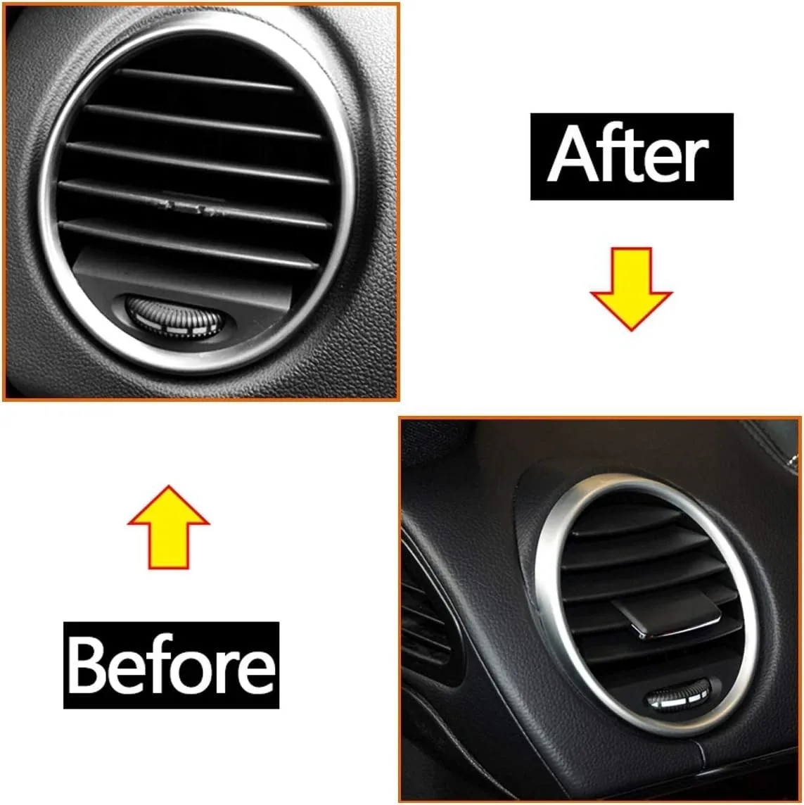 Compatible Front CenterLeftRight Air Vent Clips Out Size W164 Air Vent Tabs image 3