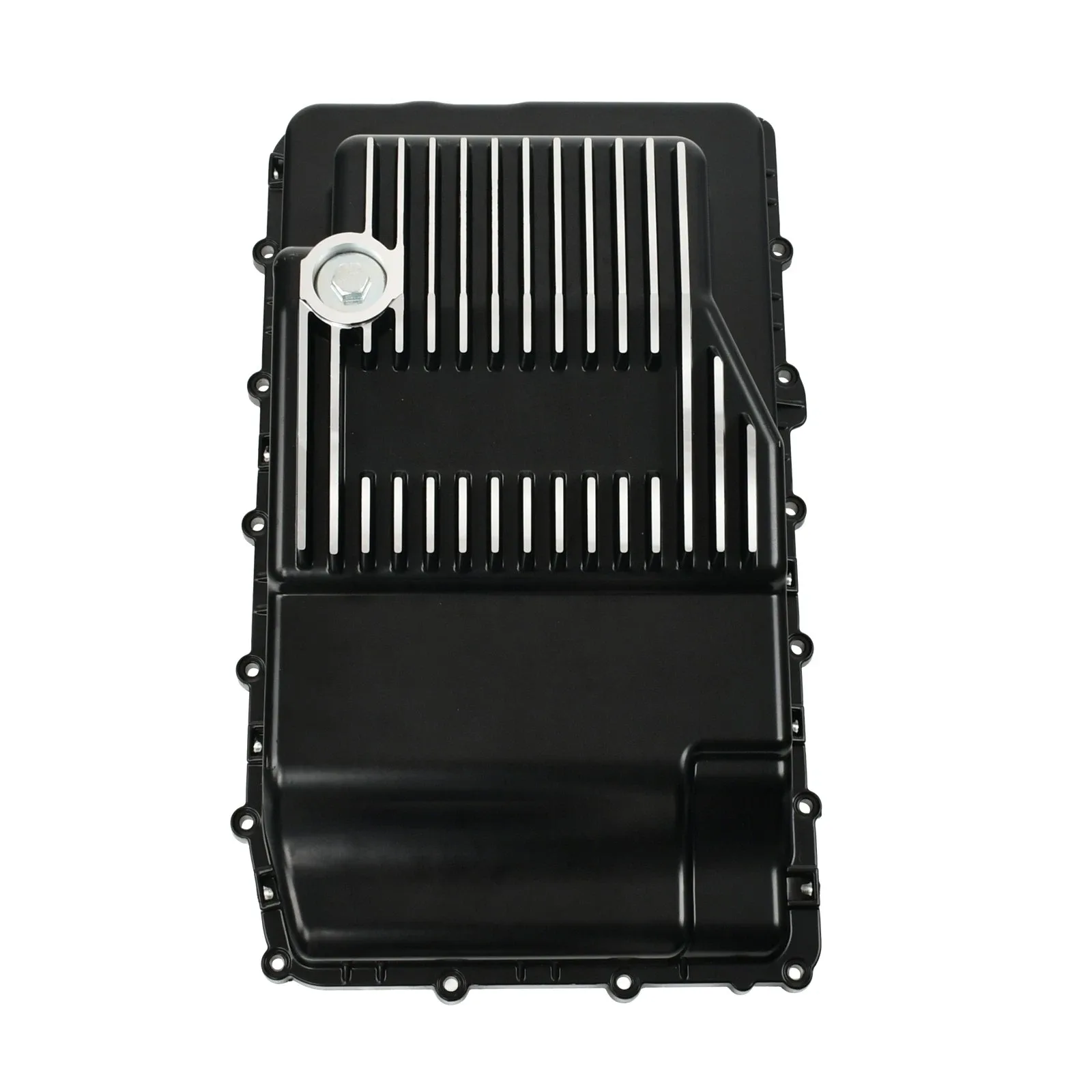 Brushed Aluminum Deep 10R80 Transmission Pan For 2018-2024 Ford Lincoln image 2