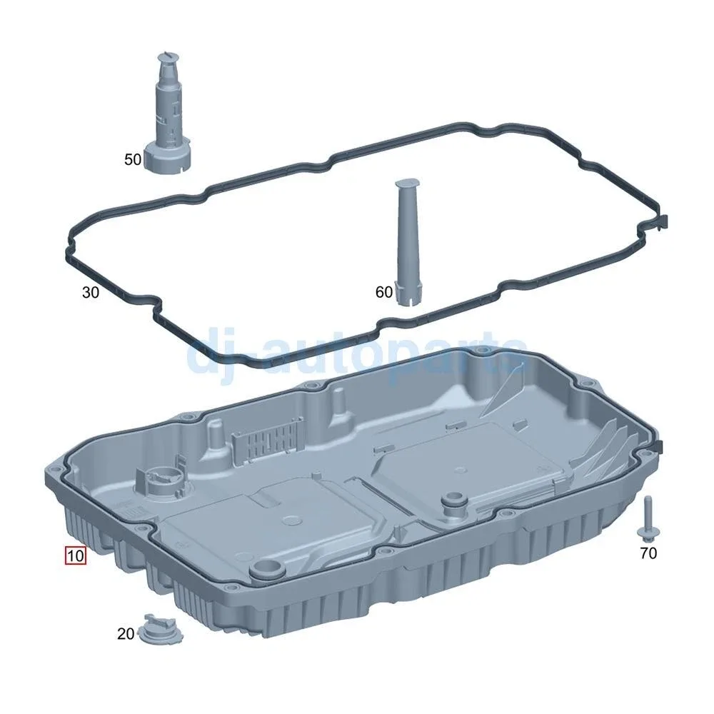 Automatic Transmission Oil Pan Kit For Benz GLE350 GLC300 GLC250 CLS550 GLC43AMG image 3