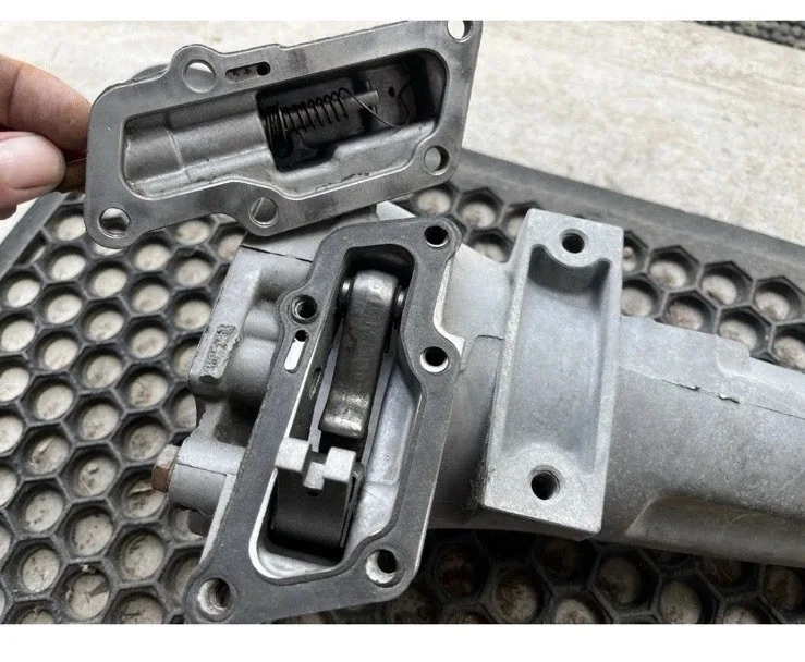 1963 A-727 Tail Housing With Parking Pawl, Transmission, Chrysler, Dodge,2400065 image 4