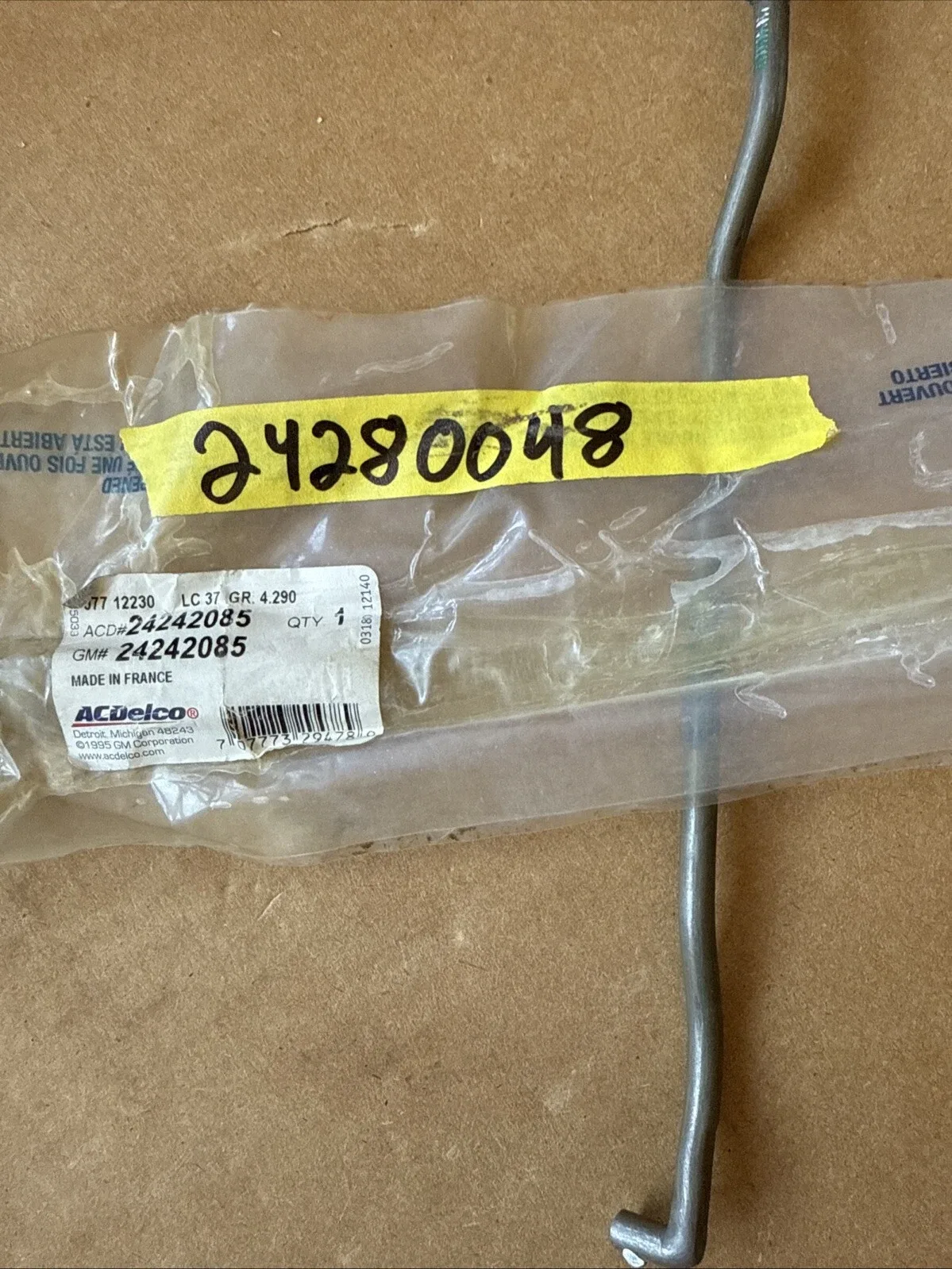24242085, 24280048 New OEM GM Park Pawl Actuator image 2