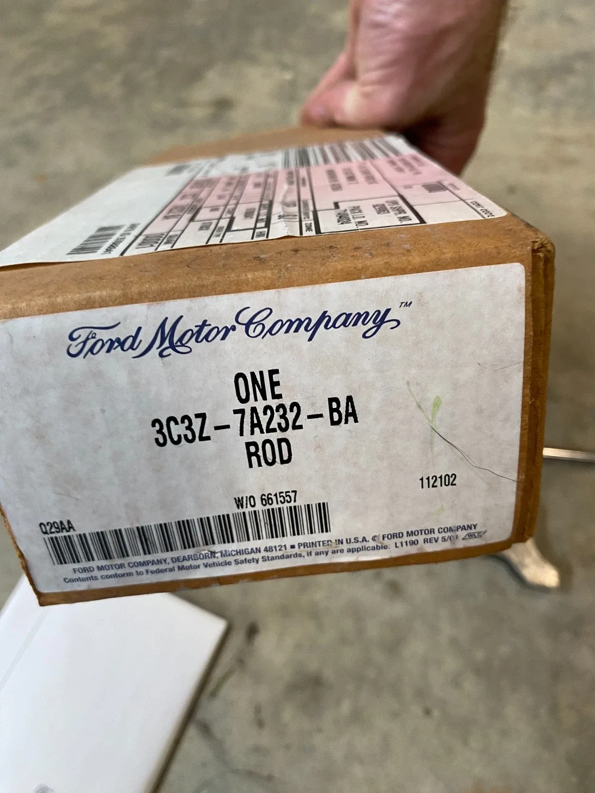 (1) NOS 2003-2016 Ford F250 Super Duty Automatic Transmission Parking Pawl & Rod image 4