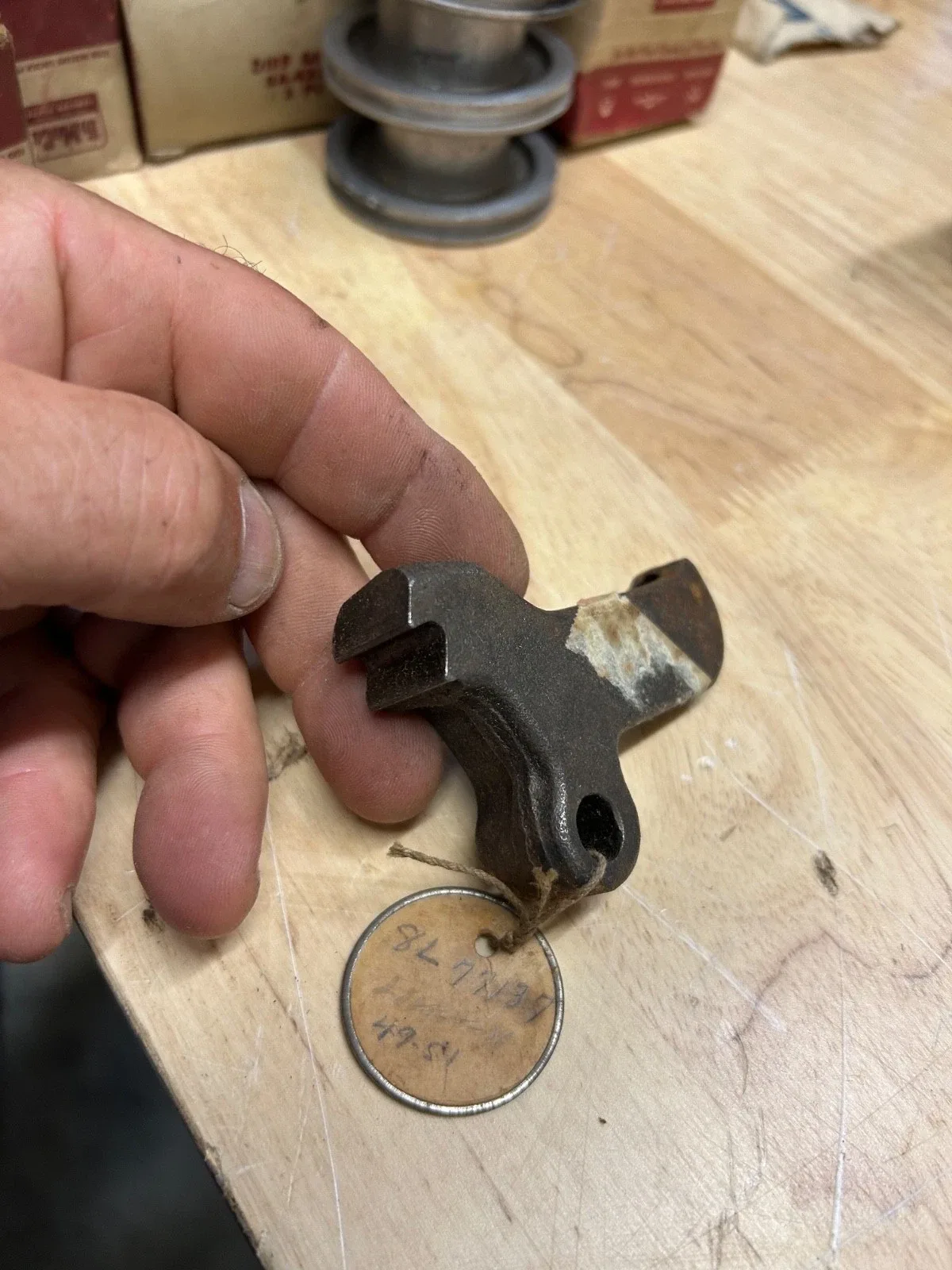 49-51 LINCOLN PARKING PAWL 8L-77137 NOS USA MADE image 3