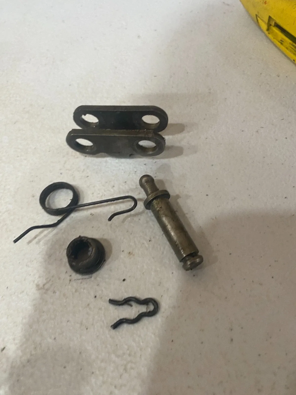 1978 Ford FMX Automatic Auto Transmission park pawl connector to case pieces image 4