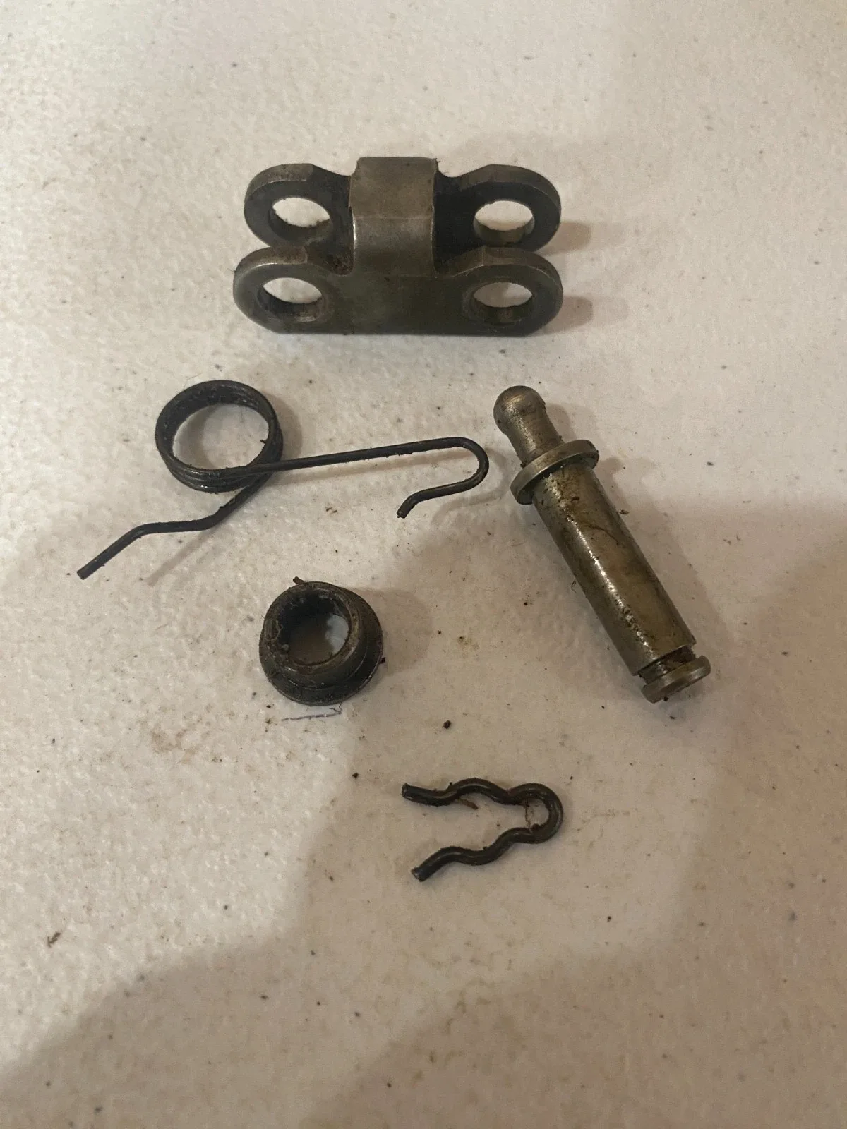1978 Ford FMX Automatic Auto Transmission park pawl connector to case pieces