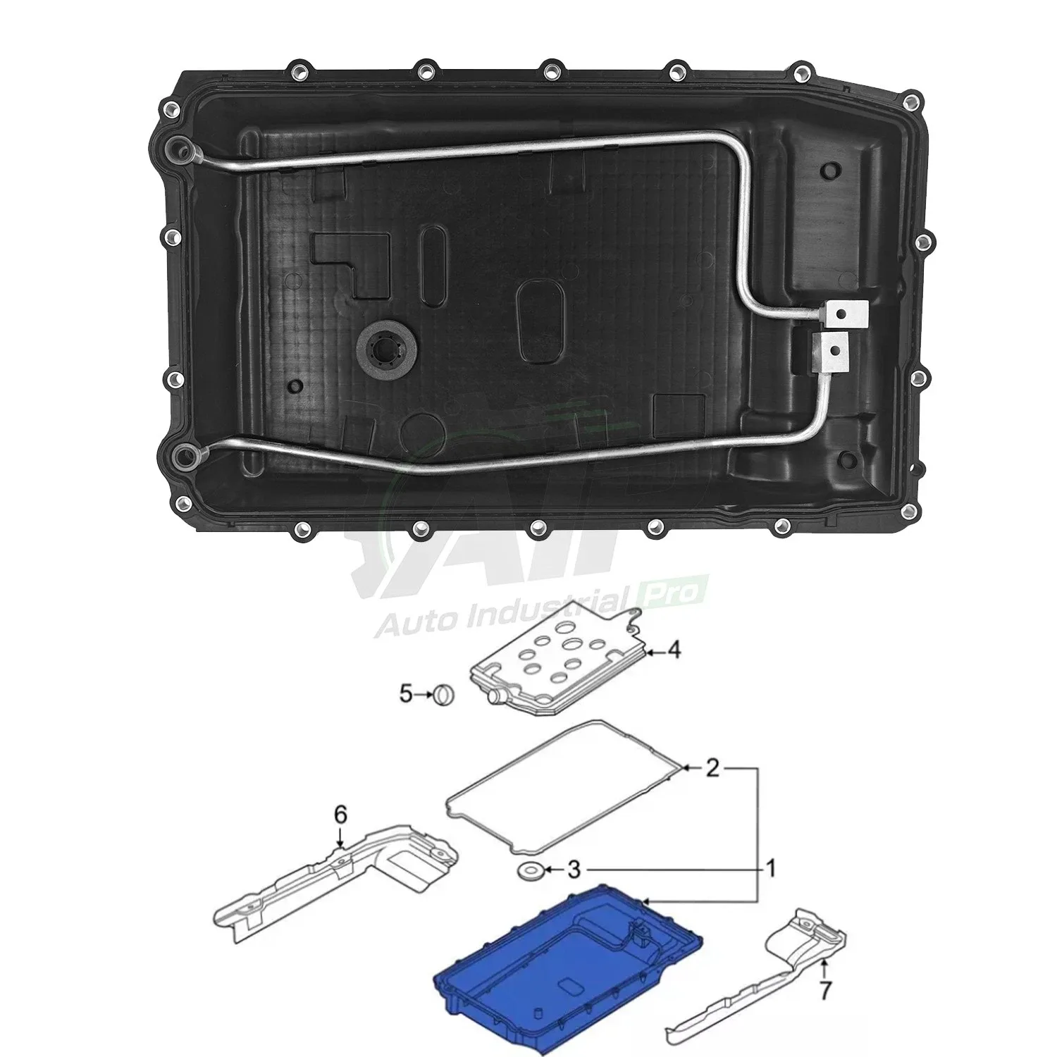For Ford Explorer F-150 Aviator 2020-2025 Transmission Oil Pan L1MZ7A194A image 3