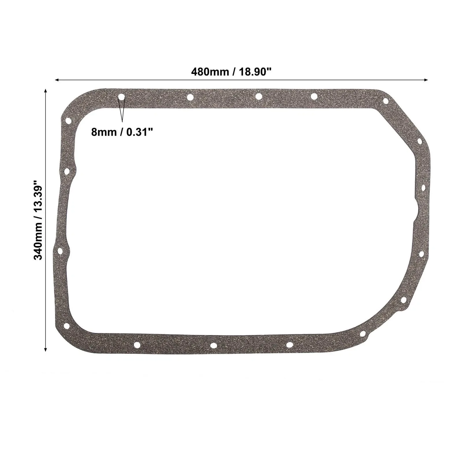 Chevrolet Transmission Oil Pan Gasket 8677743 for 4L80E / 4L85E image 3