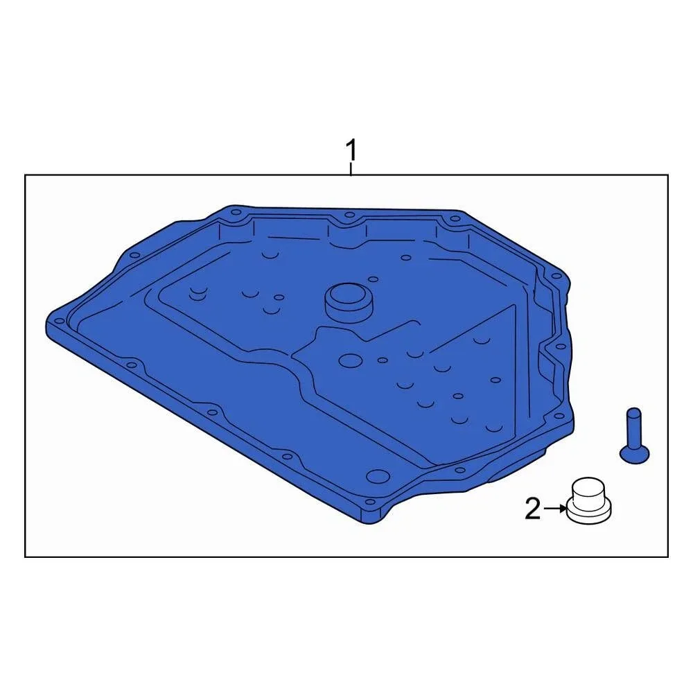 For Porsche Boxster 2009-2016 Porsche 9P1321359 Transmission Oil Pan image 2