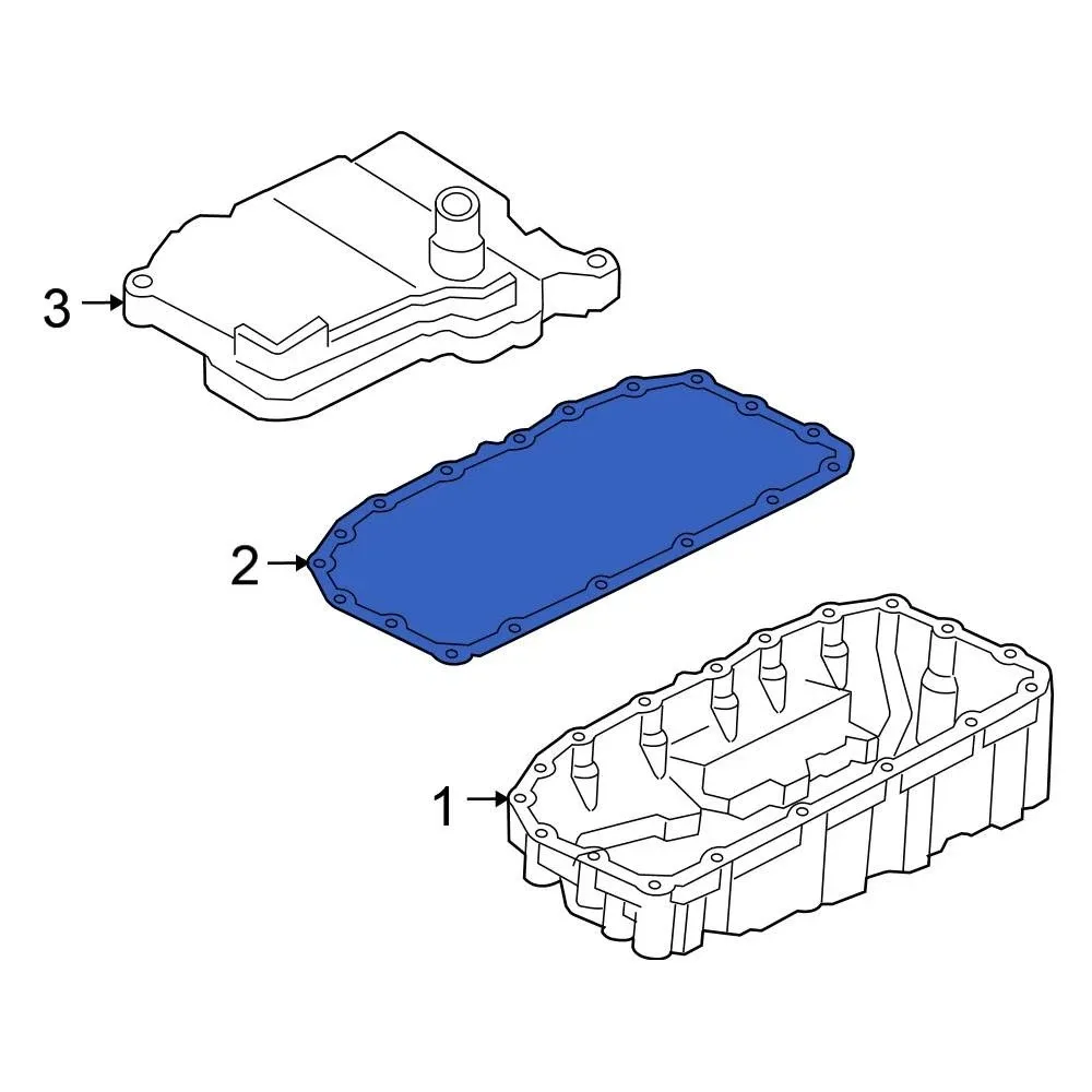 2006-2015 Honda Civic Transmission Oil Pan Gasket 21814RPS000