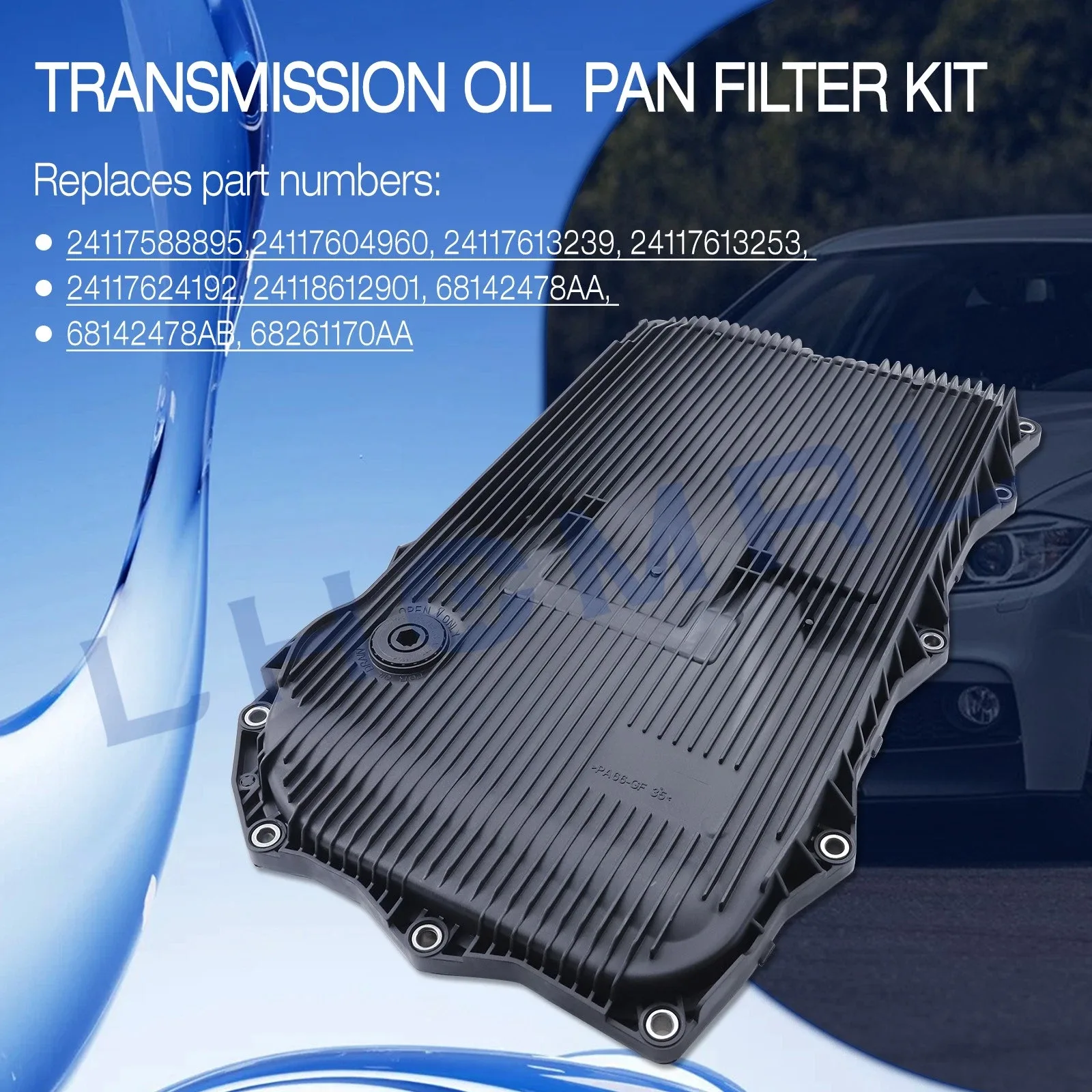 Auto Transmission Oil Pan Filter Kit GA 8HP45 8HP70 Fits BMW F10 F20 F35 X3 X5 image 2