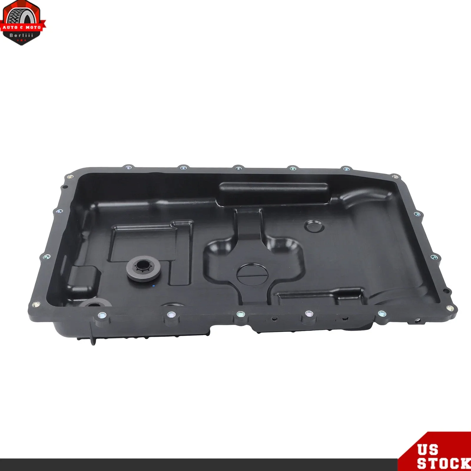 For Lincoln Aviator 2020-2025 NewTransmission Fluid Oil Pan Black LP5Z-7A194-A image 3