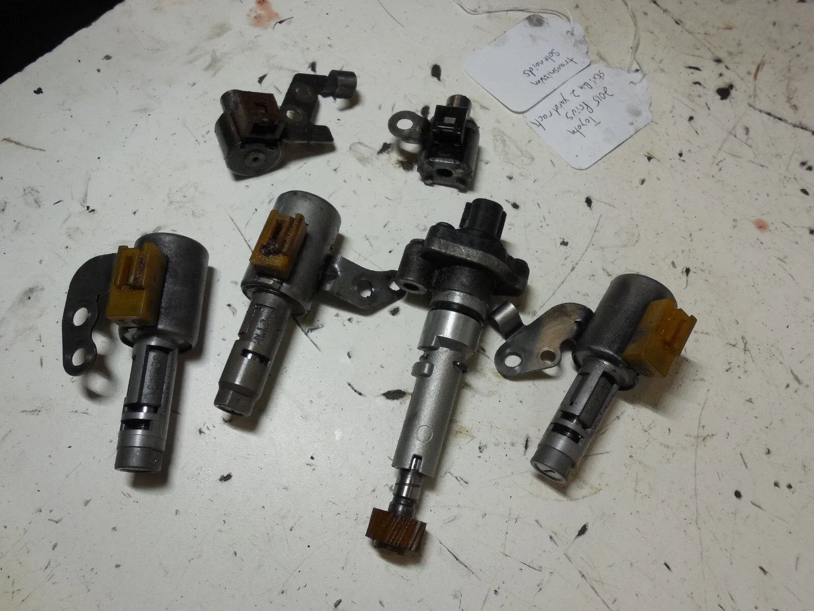 2010-2015 Toyota Prius CVT Valve Solenoids (Used) image 2