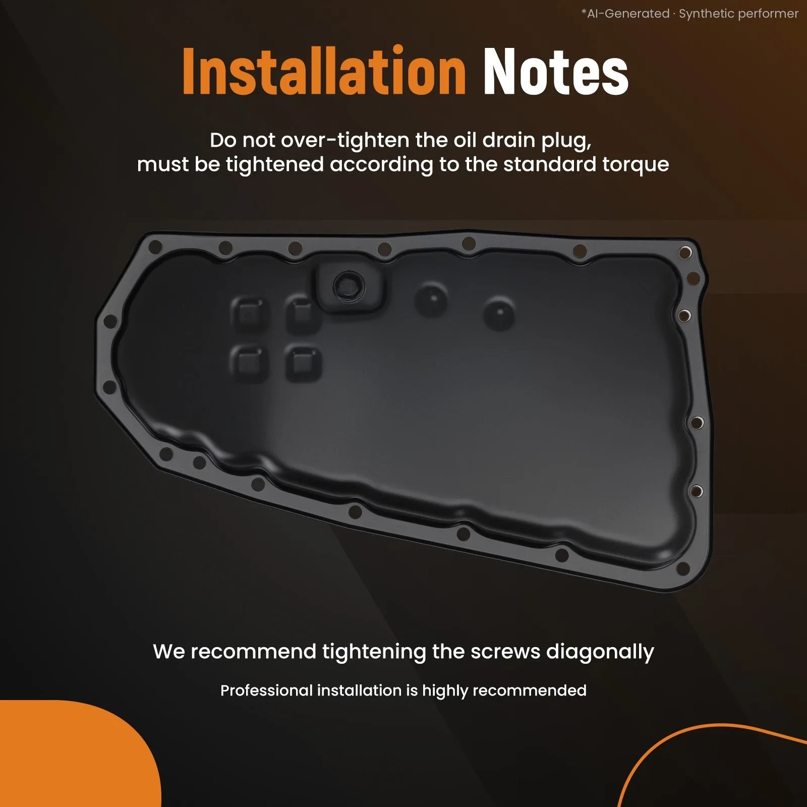 Auto Trans Oil Pan for Nissan Sentra 2.0L 2007-2012 31397-1XF0A Steel image 3