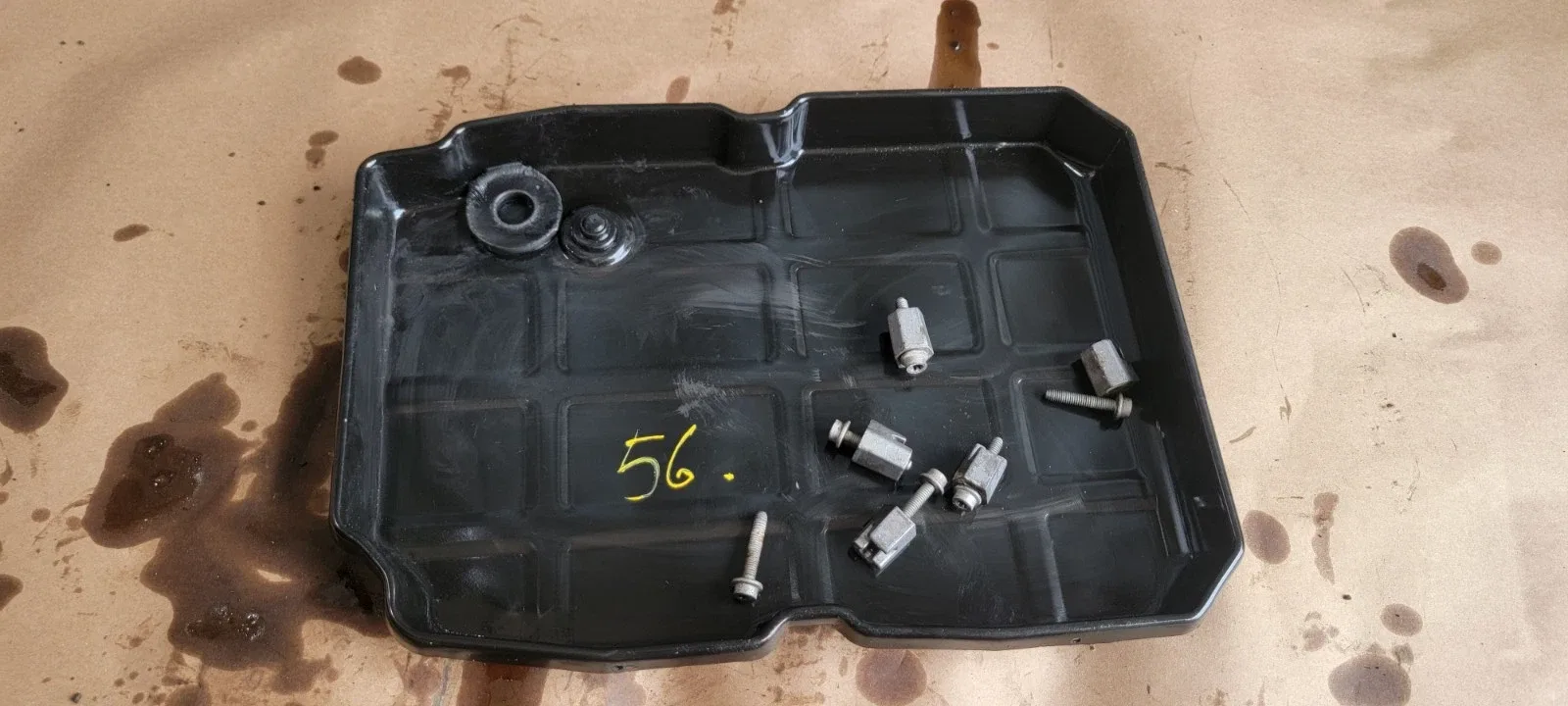 2009 MERCEDES-BENZ E 350 4MATIC Transmission Oil Pan OEM image 2