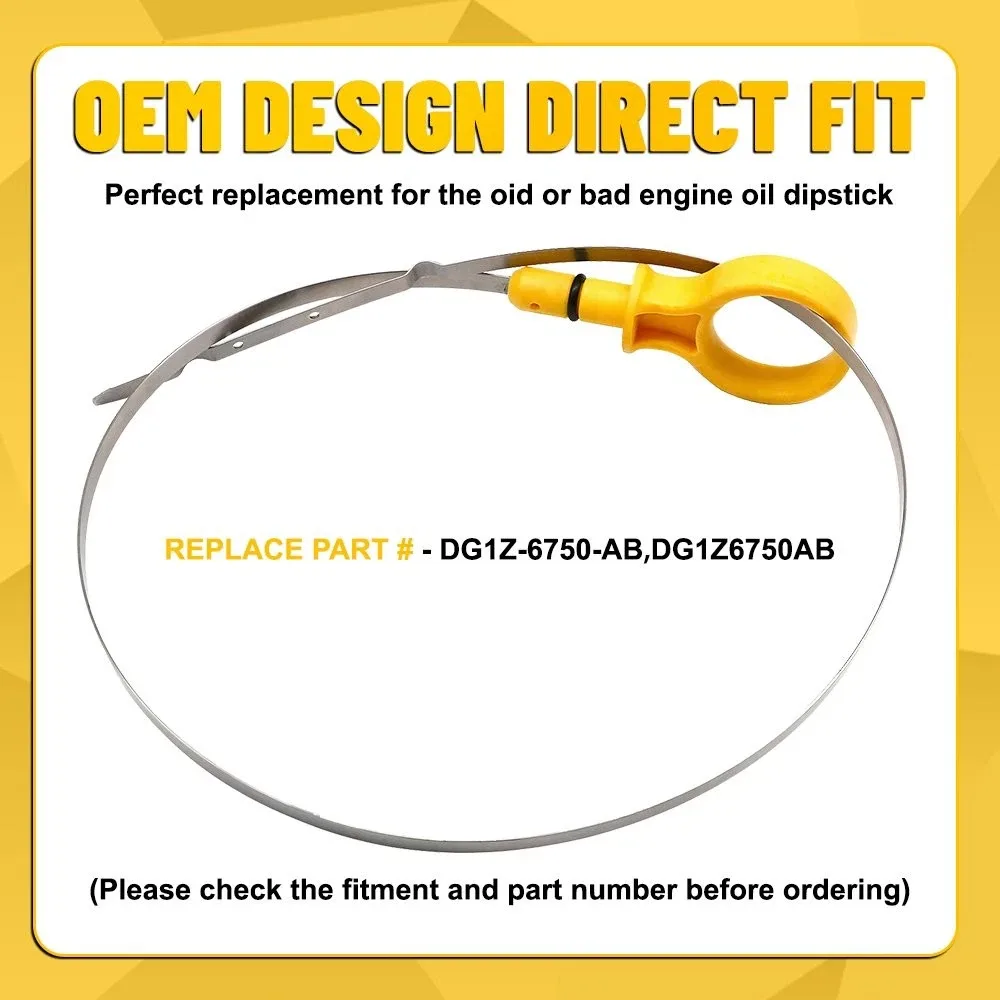DG1Z6750AB Engine Oil Dipstick Level For Ford Explorer Edge Lincoln 3.5L 3.7L US image 4