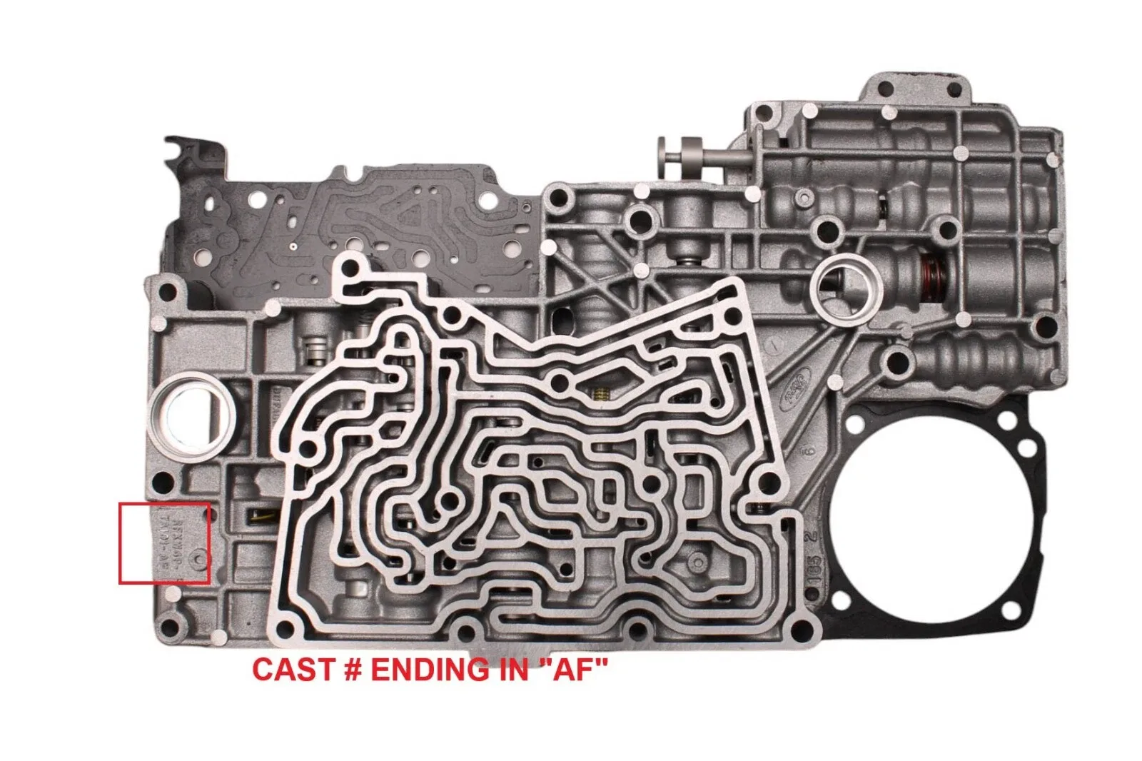 16740A Remanufactured 5R55N Valve Body (Cast AF) - Ford / Lincoln image 2