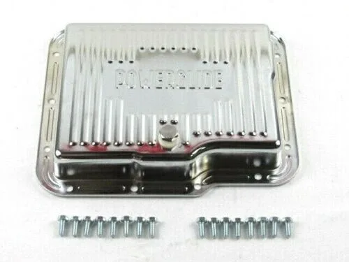 Gm Powerglide Stock Steel Transmission Oil Pan Chrome E45319C