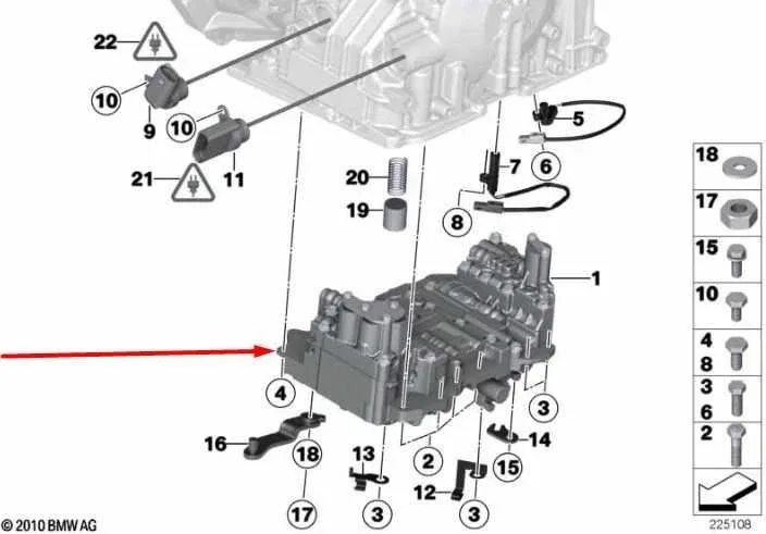 2015-2016 MINI Countryman Cooper S Valve Body (6-Spd Auto) image 2