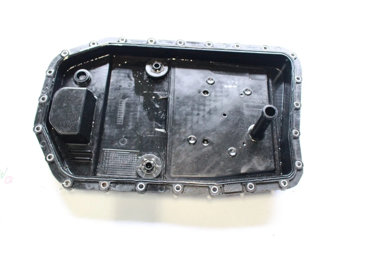 07-10 E90 BMW 335I TURBO AUTOMATIC TRANSMISSION OIL PAN M5188 image 3