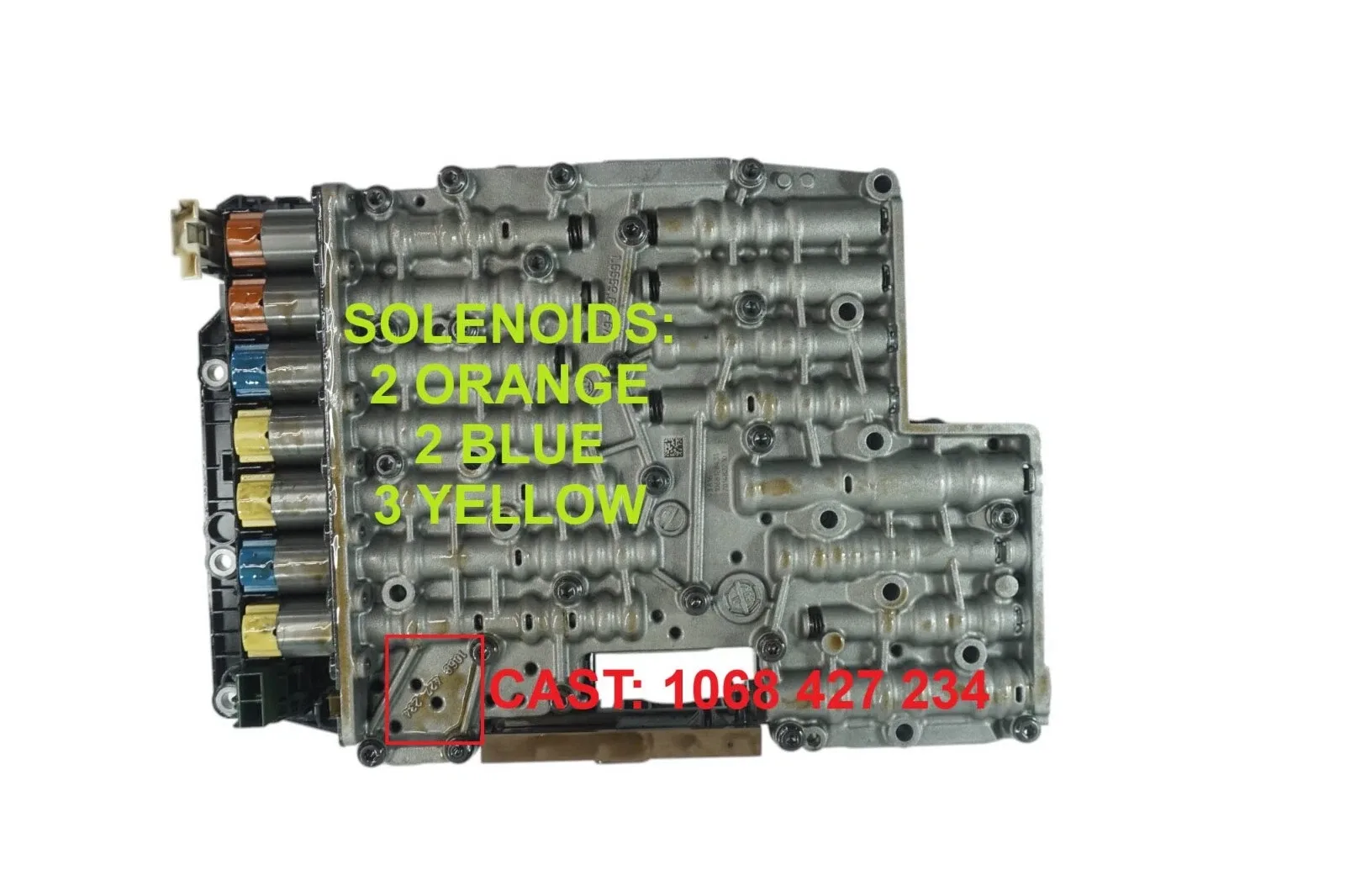 Remanufactured Valve Body WTY49740AA for ZF6HP21 / ZF6HP26 (Gen 2, M-Shift) image 3