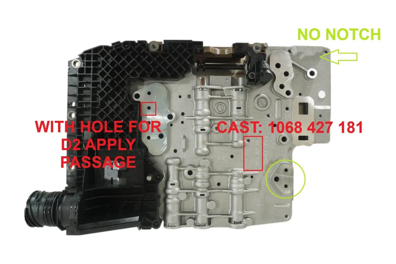 ZF6HP19/6HP26 Valve Body (Reman) BMW M‑Shift Gen 1 — Part 49740ACA image 2