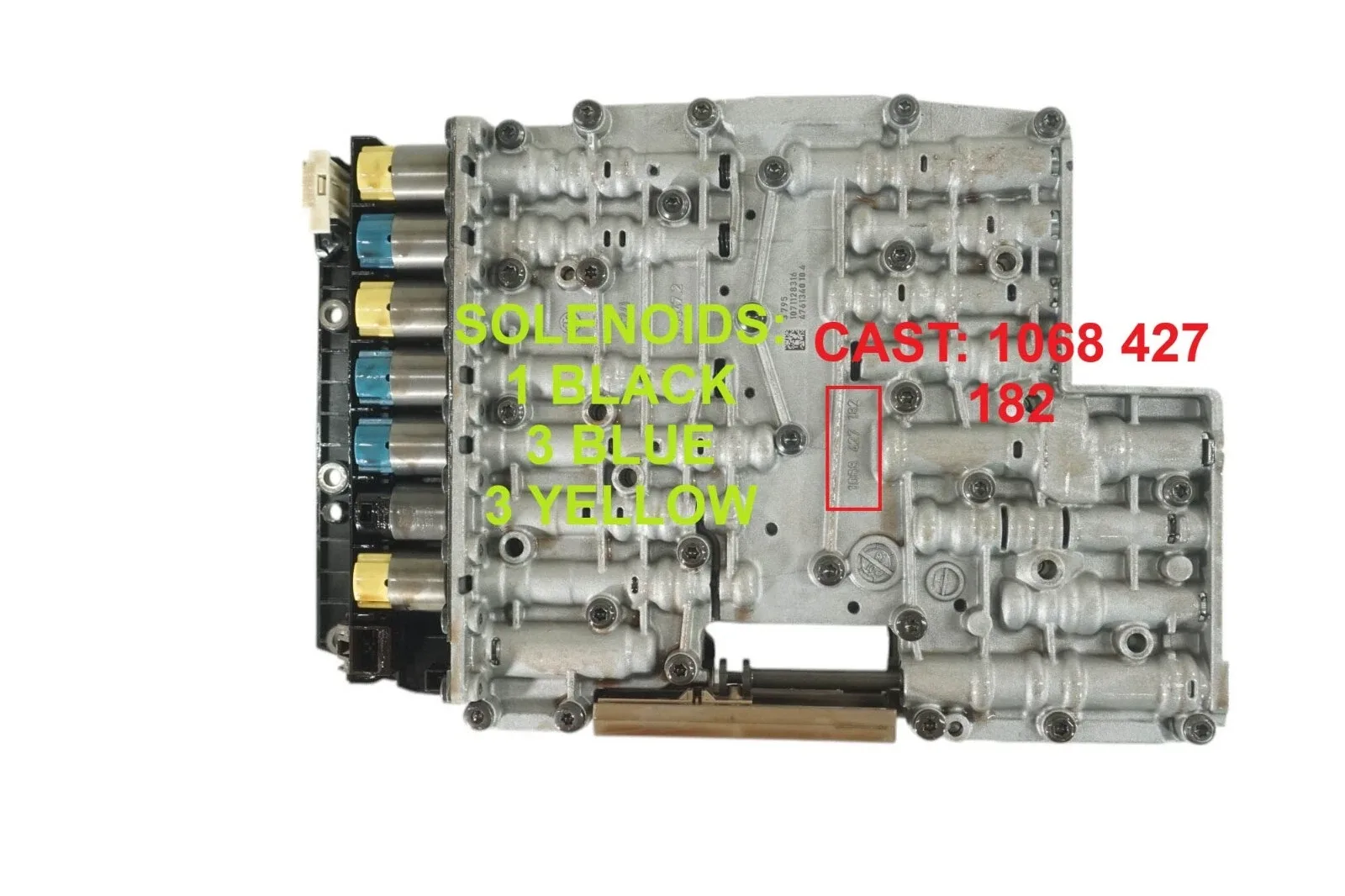 ZF6HP19/6HP26 Valve Body (Reman) BMW M‑Shift Gen 1 — Part 49740ACA image 3
