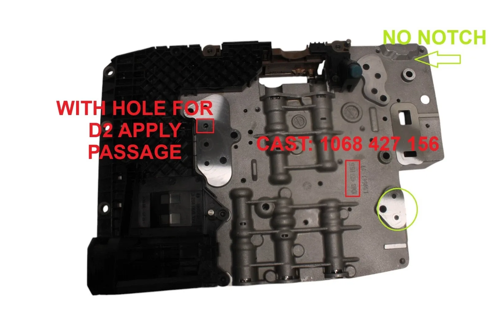BMW Valve Body (ZF6HP19 / ZF6HP26) WTY49740BC — Gen 1 M‑Shift A051 image 2