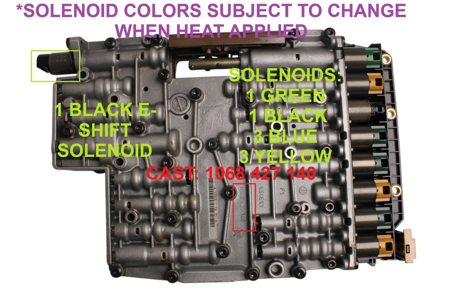 BMW Valve Body for ZF6HP19 / ZF6HP26 — Remanufactured 49740CB image 3