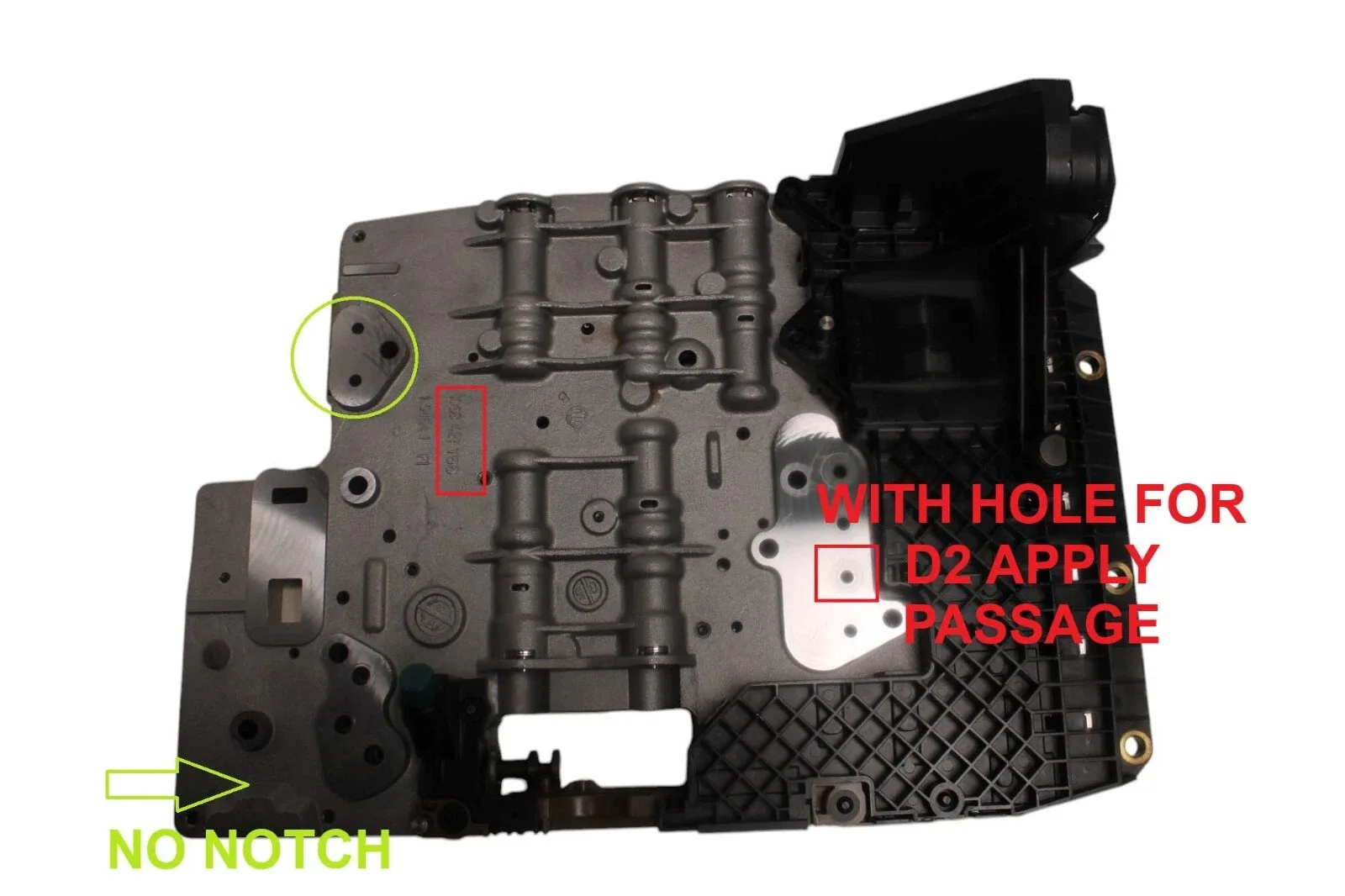 BMW Valve Body WTY49740DB for ZF6HP19 / ZF6HP26 Gen 1 (M-Shift) image 2