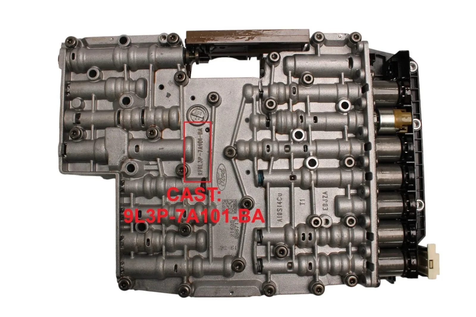 Ford 6R80 Valve Body WTY49740DD / 49740DD (Plate 6L2P-7Z490-FC) image 3