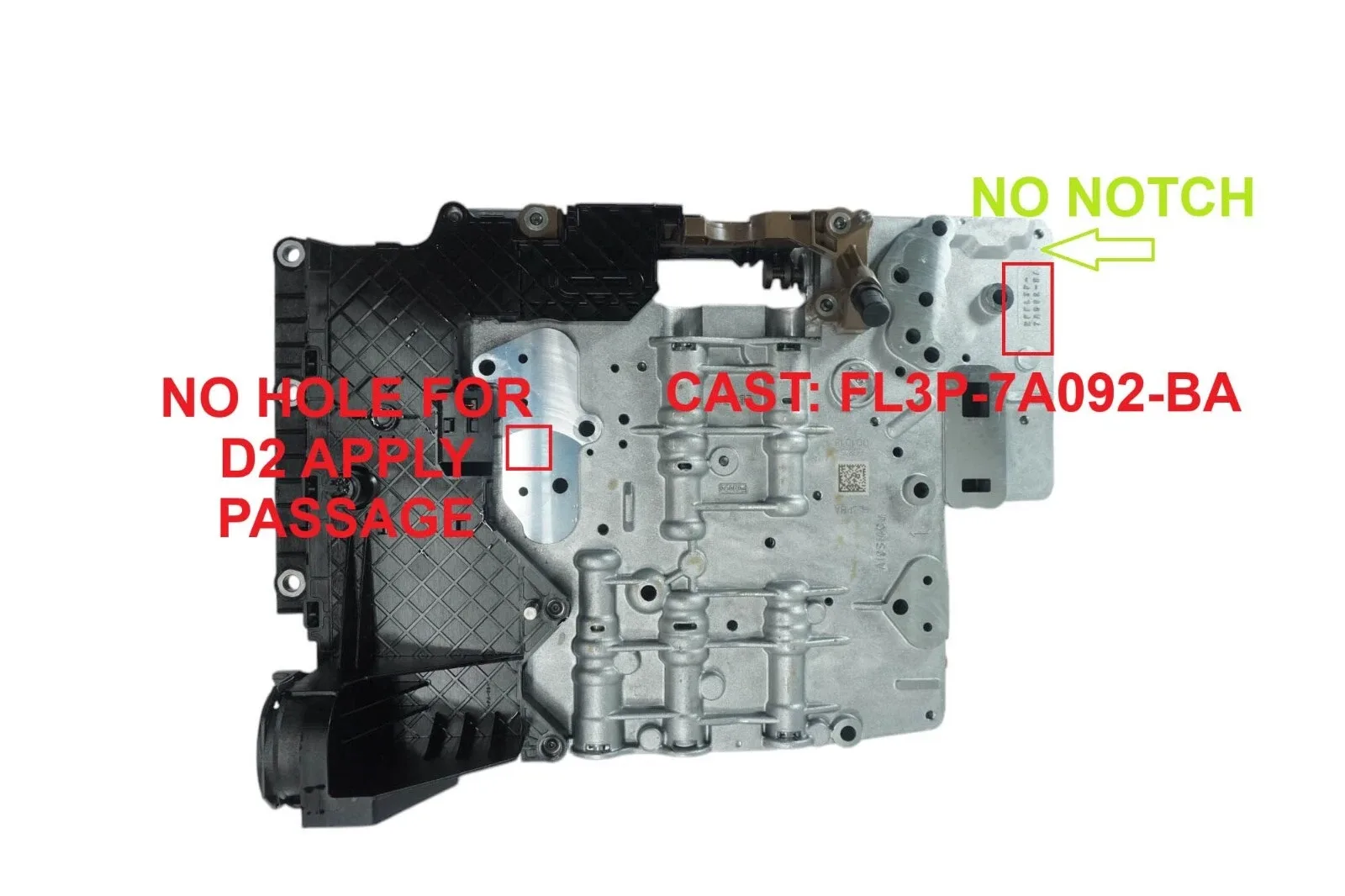 Ford 6R80 Valve Body WTY49740E (Remanufactured) image 2
