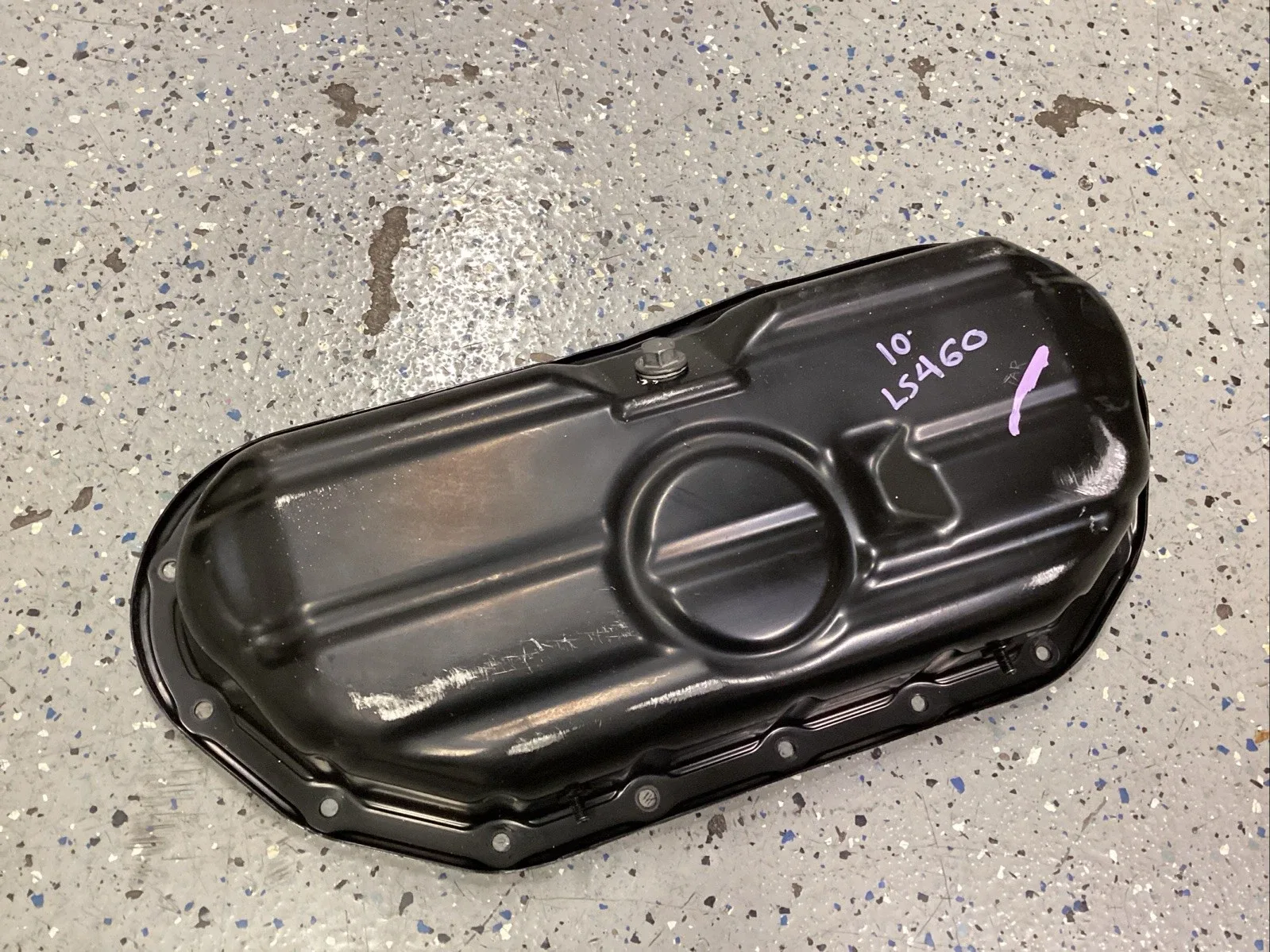 2007-2017 LEXUS LS460 LOWER OIL PAN OEM 12102-38021 image 2