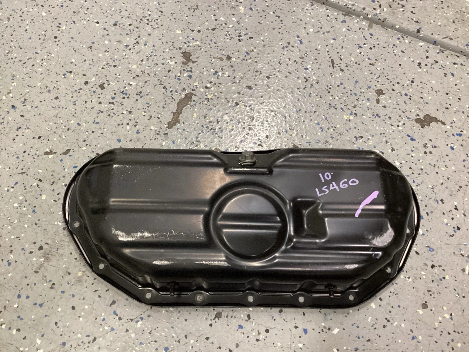 2007-2017 LEXUS LS460 LOWER OIL PAN OEM 12102-38021