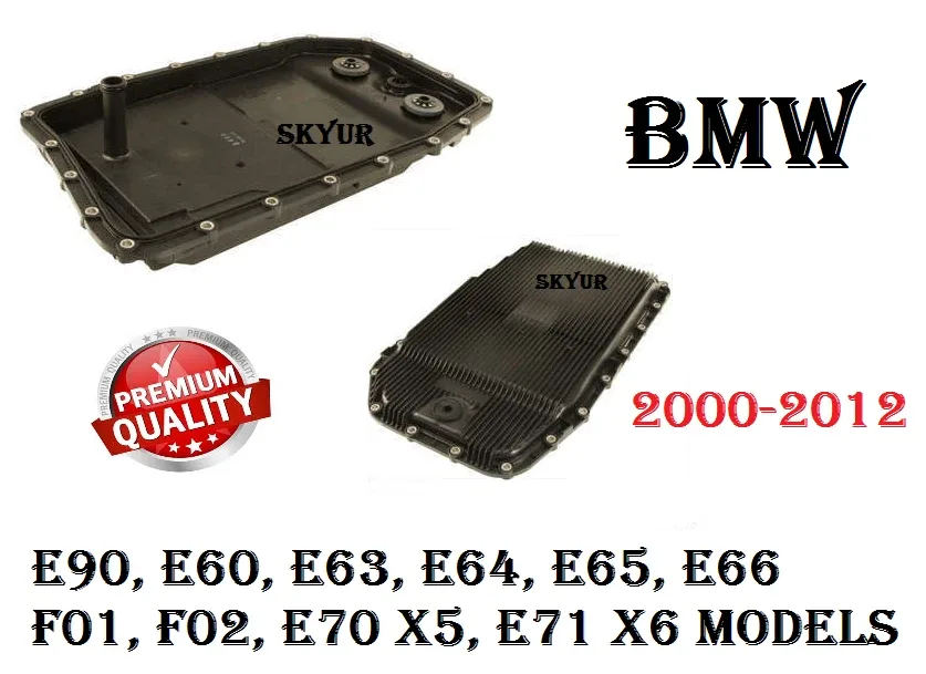 BMW E90 E60 E64 E65 E66 F01 X5 X6 Auto Trans Oil Pan With Filter & Gasket KIT