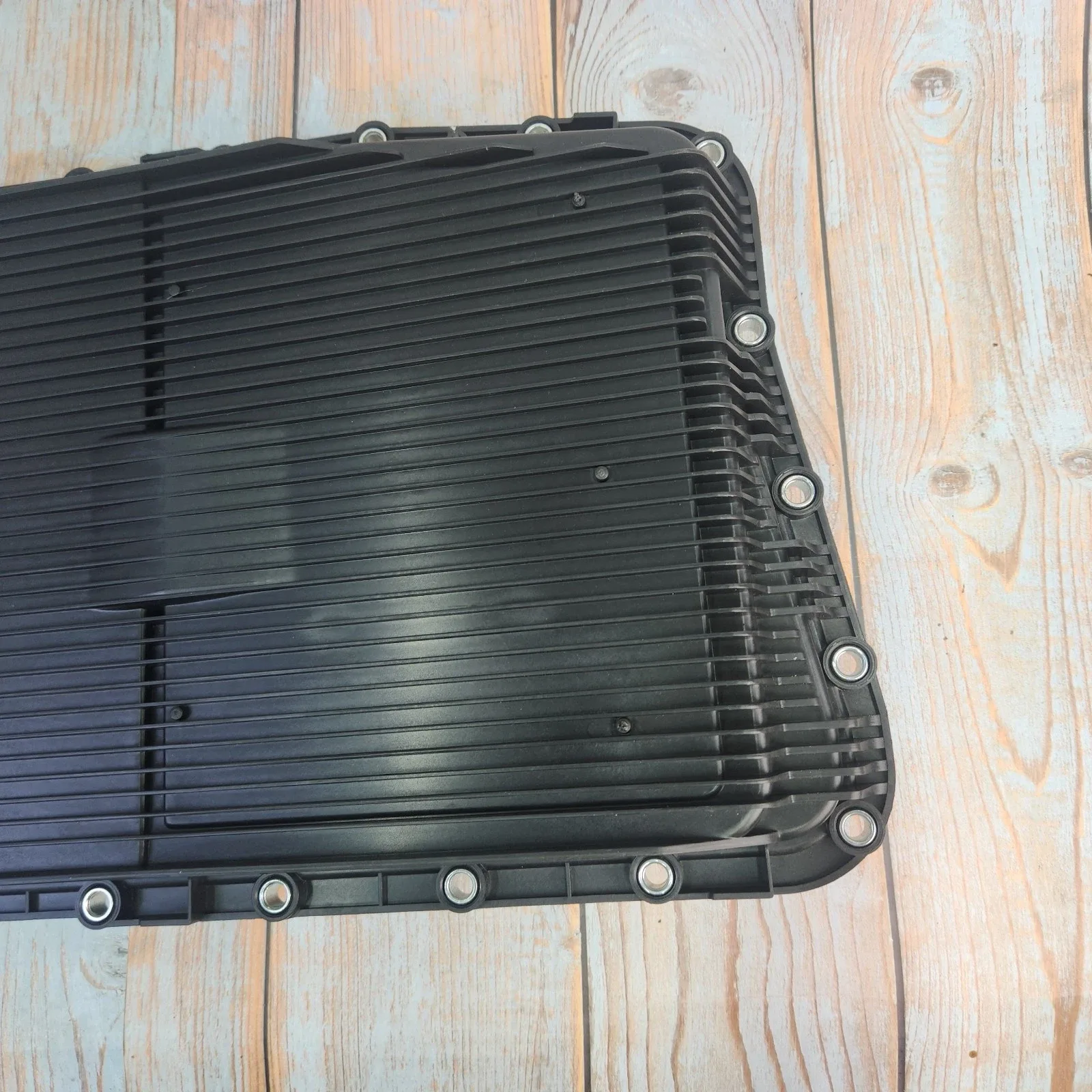Automatic Transmission Oil Pan w Gasket fits BMW Land Rover 6HP26 Plastic Black image 3