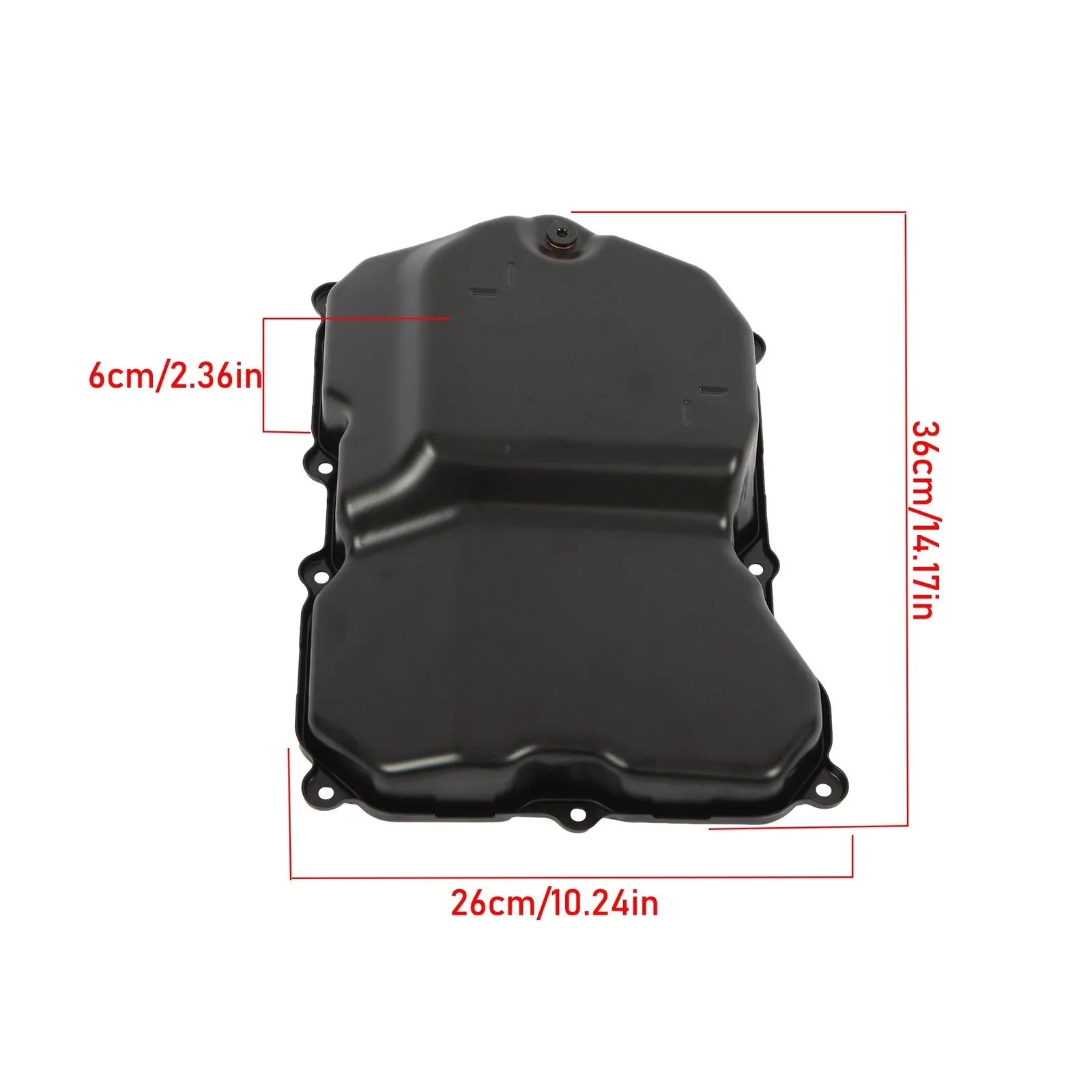 1PCS Transmission Oil Pan w/ Gasket For Audi Q3 Volkswagen Tiguan Passat Beetle image 2