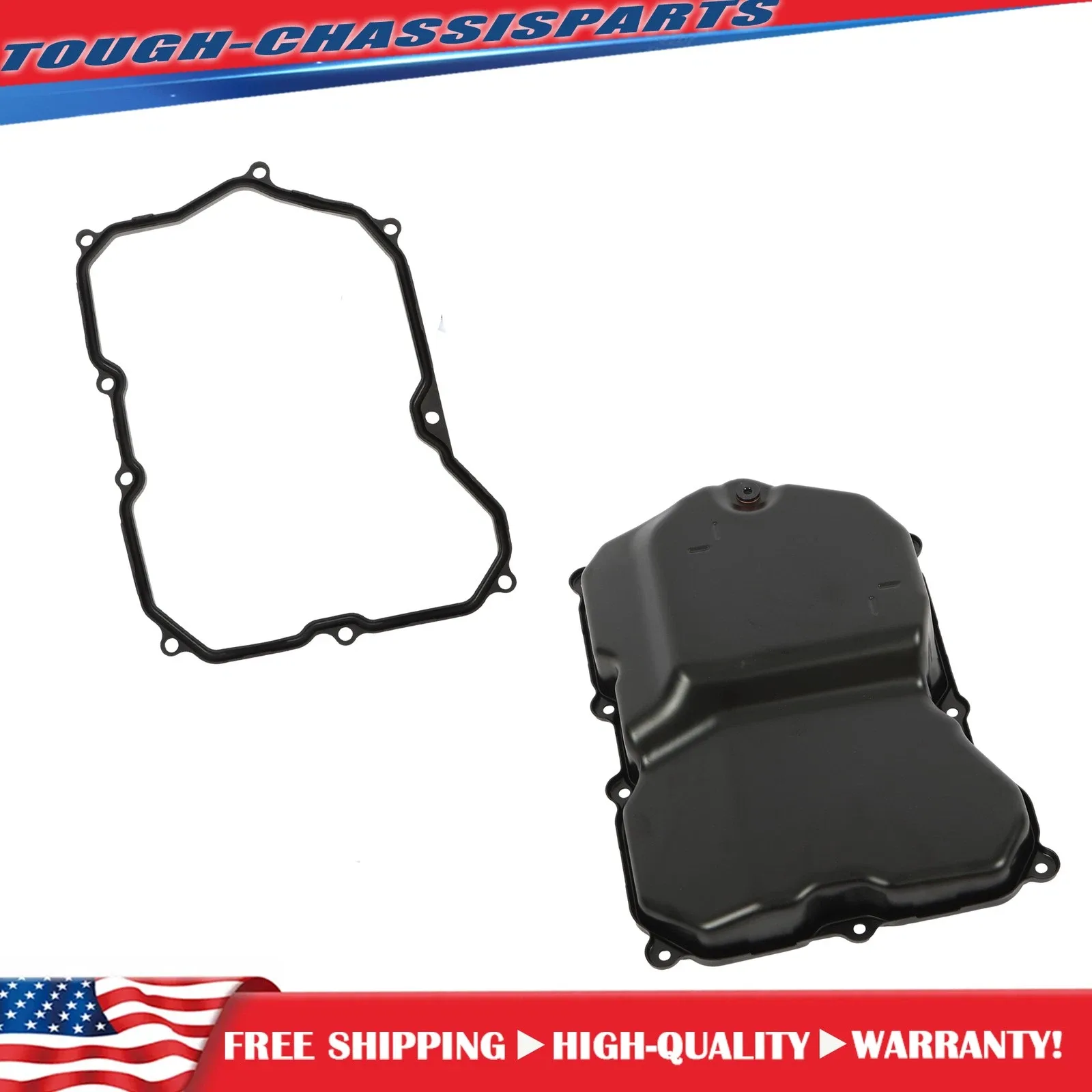 Transmission Oil Pan w/ Gasket For Audi Q3 Volkswagen Tiguan CC Passat Beetle