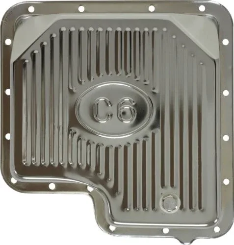 STOCK Ford C6 Transmission Pan Chrome Steel Mercury Lincoln Pickup Truck trans